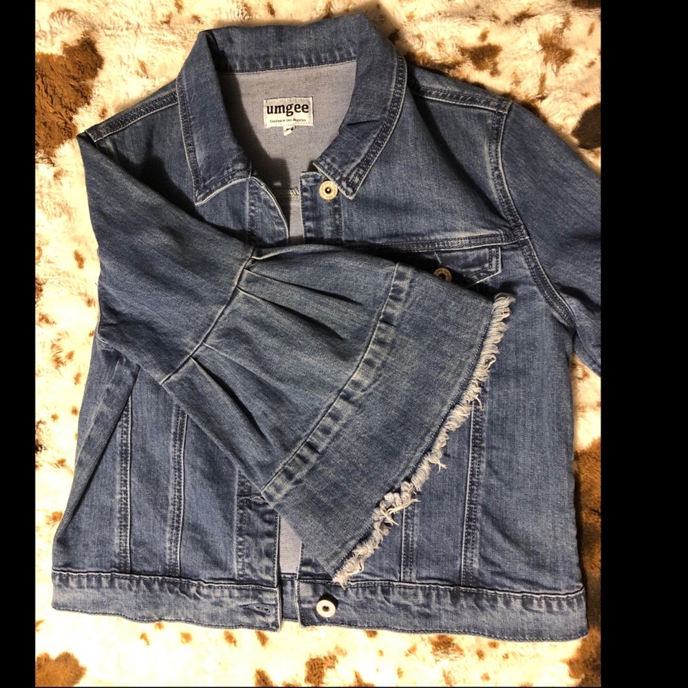 Bell Bottom Jean Jacket - Picture 5 of 6